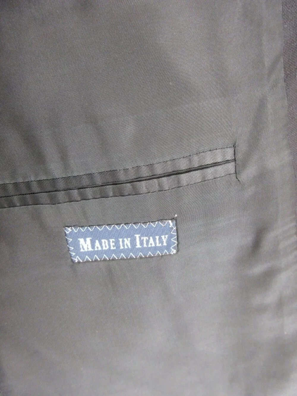 VTG Polo Ralph Lauren Suit 41 S Virgin Wool Pleated Cuffed Italy 34X27